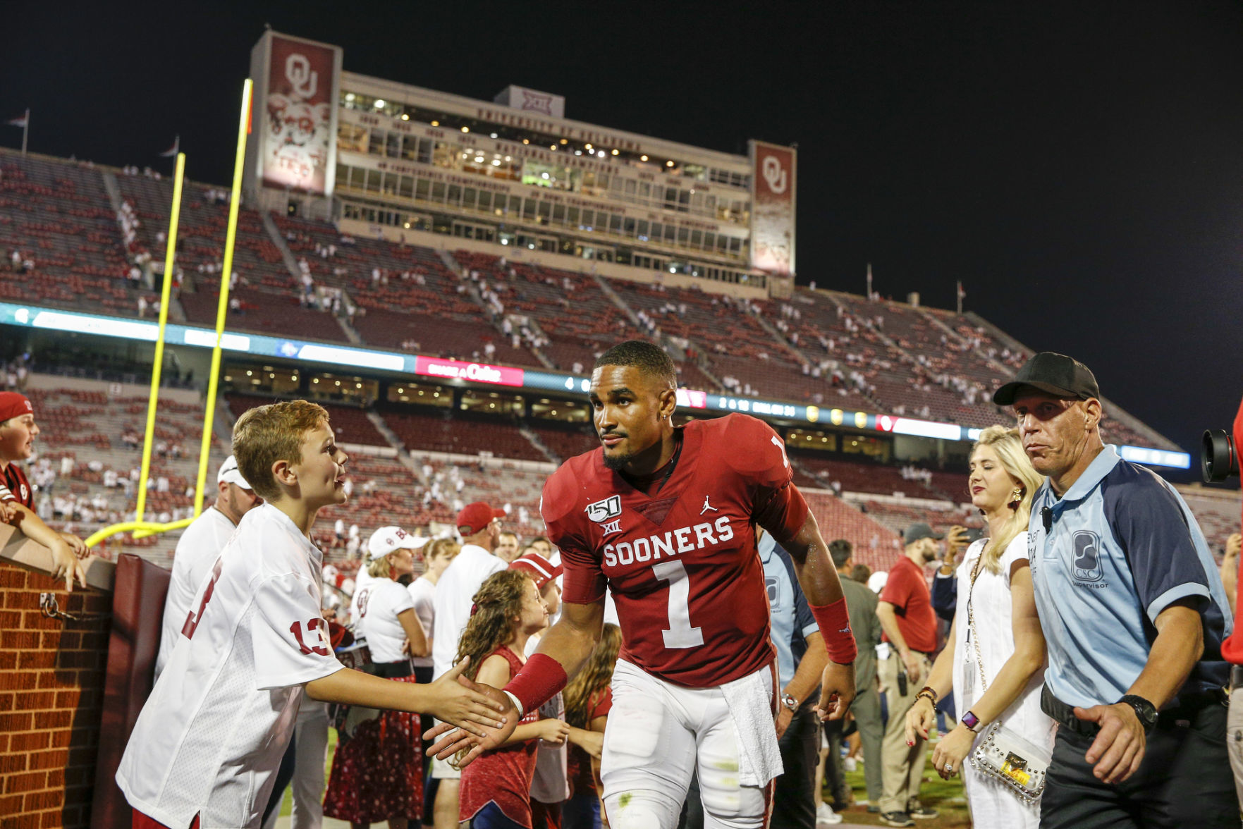 Guerin Emig: Lincoln Riley's mesh with Jalen Hurts proves unique, explosive in OU opener